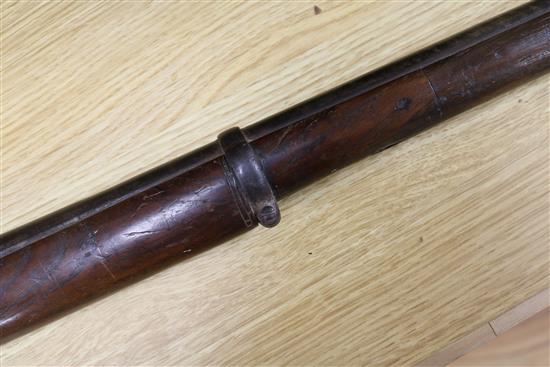 A 19th century Indian copy of an English Rifle